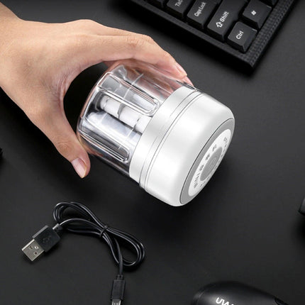 Compact Electric Garlic Chopper with Quick-Slice Technology and Adjustable Capacity