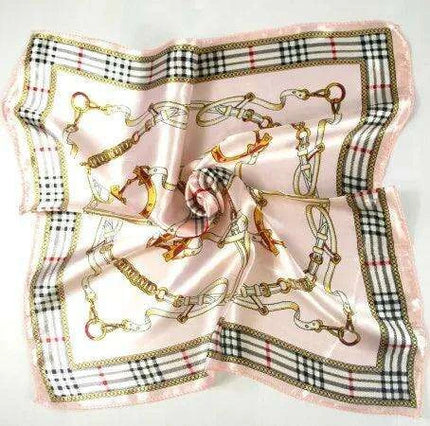 Elegant Satin Head Scarf: Versatile Wrap for Modern Women