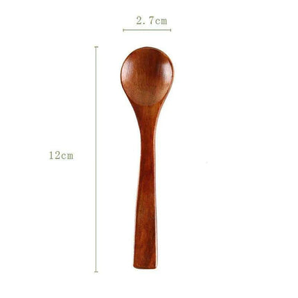 Eco-Friendly Bamboo Spoon for Kids - Perfect Kitchen Utensil for Soups, Rice, and Treats