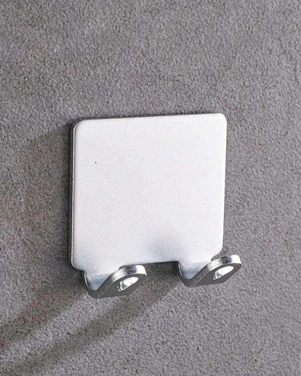 Chic Stainless Steel Razor Organizer with Waterproof Adhesive - Effortlessly Declutter Your Space