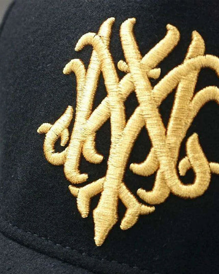 Stylish Oversized Wool Snapback Cap for Dads - Perfect Winter Outdoor Hat