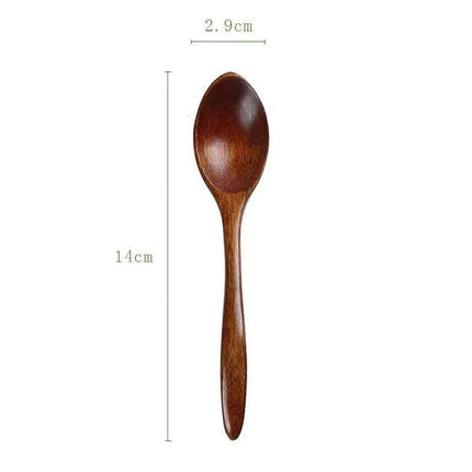 Eco-Friendly Bamboo Spoon for Kids - Perfect Kitchen Utensil for Soups, Rice, and Treats