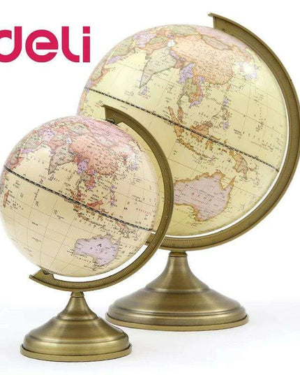 Engaging Bilingual 3D Earth Globe with Sturdy Metal Stand for Interactive Geography Learning