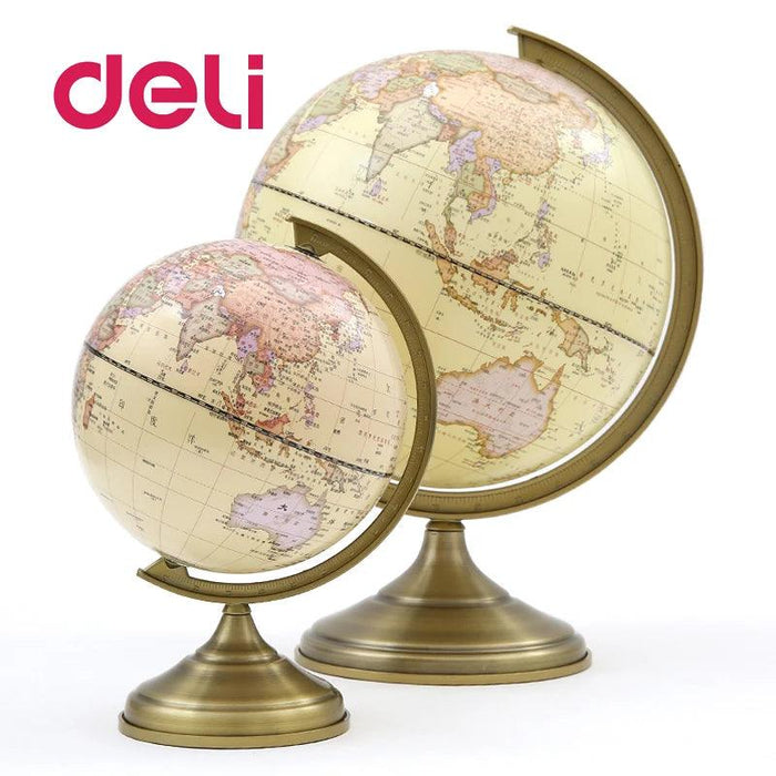 Engaging Bilingual 3D Earth Globe with Sturdy Metal Stand for Interactive Geography Learning