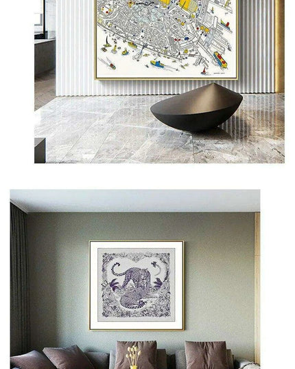 Nordic Tranquility Eco-Friendly Canvas Art Set with Exclusive Gift Bonus