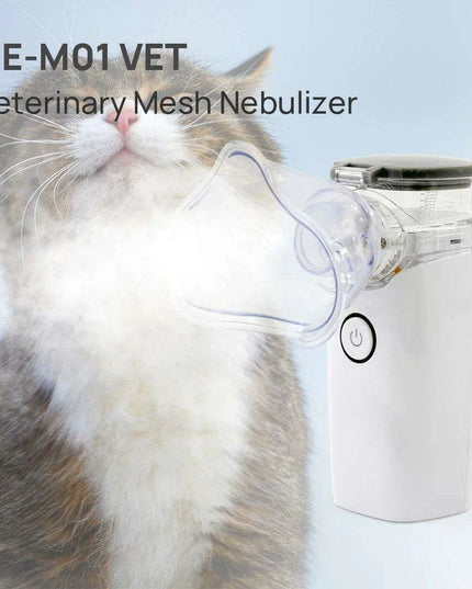 VET Ultra-Quiet Portable Veterinary Nebulizer NE-M01