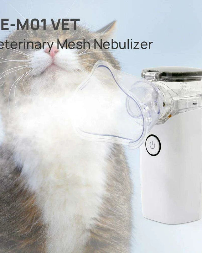 VET Ultra-Quiet Portable Veterinary Nebulizer NE-M01