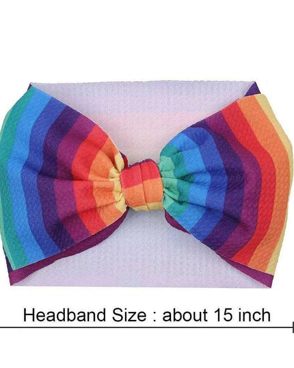 YANJIE 2023 Customizable Large Hair Bow Headband Set for Kids