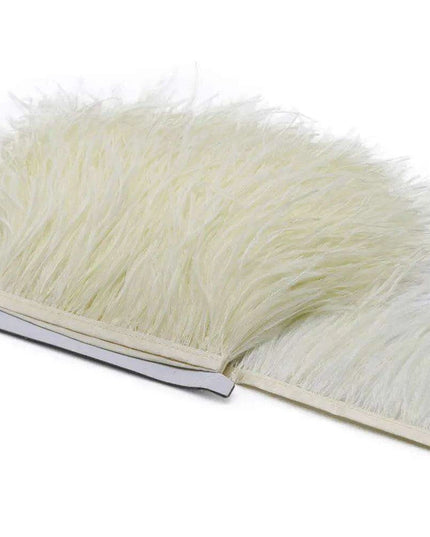 Luxe Ostrich Feather Trim for Exquisite Crafting and Design