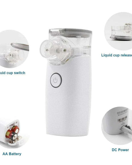 VET Ultra-Quiet Portable Veterinary Nebulizer NE-M01