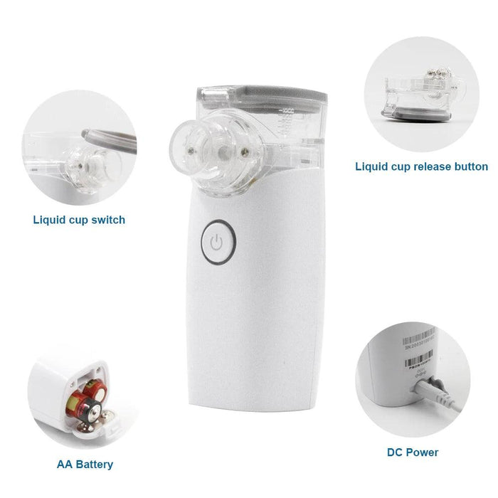 VET Ultra-Quiet Portable Veterinary Nebulizer NE-M01
