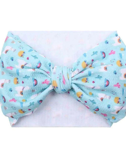 YANJIE 2023 Customizable Large Hair Bow Headband Set for Kids