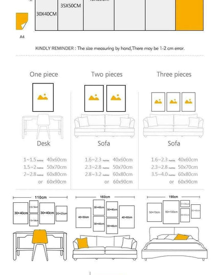 Nordic Tranquility Eco-Friendly Canvas Art Set with Exclusive Gift Bonus