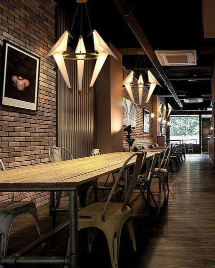 Nature-Inspired Nordic Bird Ceiling Lamp with Elegant Design