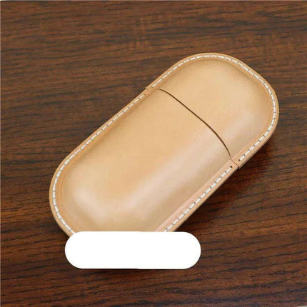 Premium Vintage Leather Eyewear Case: Your Ultimate Travel Accessory
