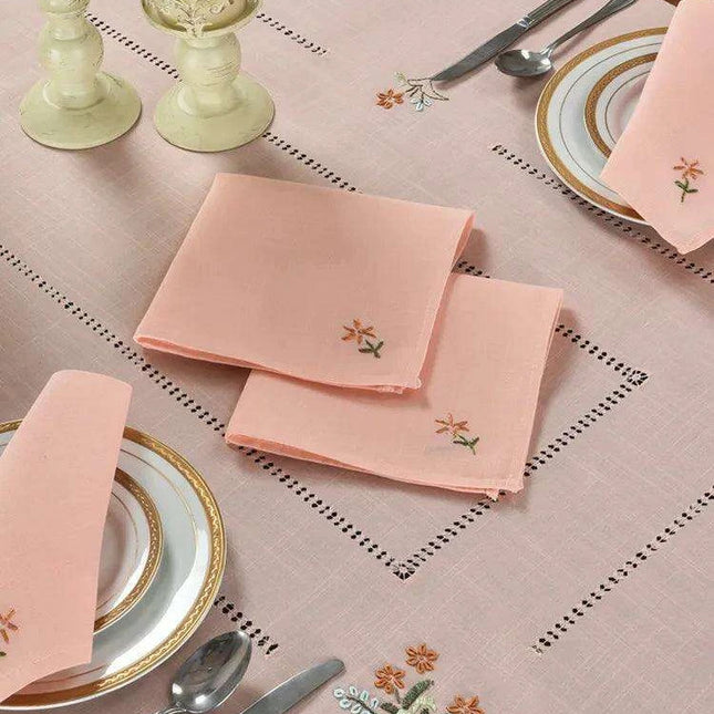 Luxurious Coral Dining Ensemble - Camellia Casa Luxe Collection