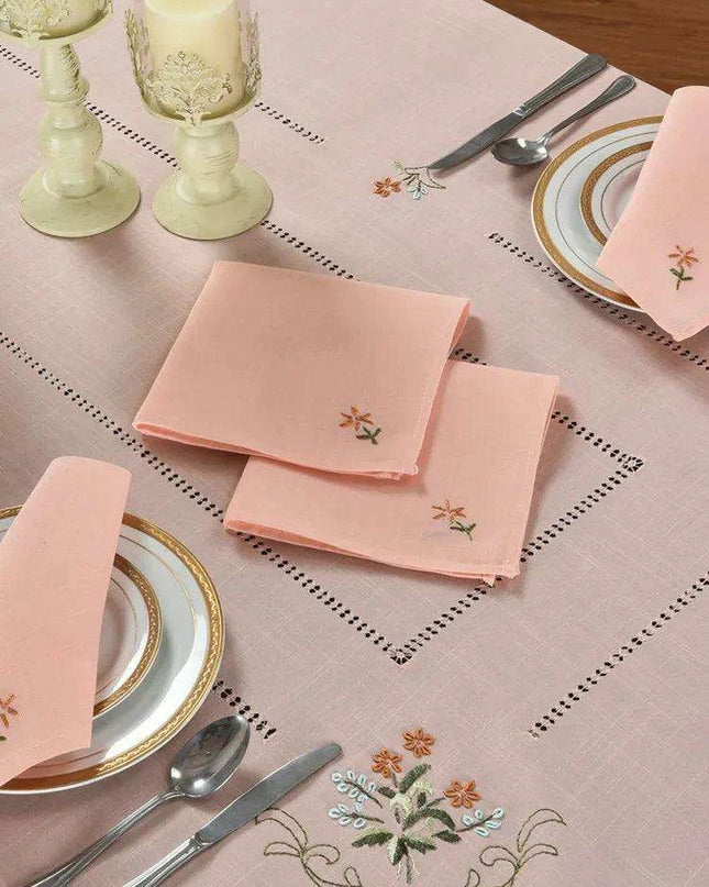 Luxurious Coral Dining Ensemble - Camellia Casa Luxe Collection