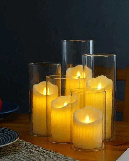 Stylish Transparent Glass Cylinder Vases for Elegant Event Centerpieces