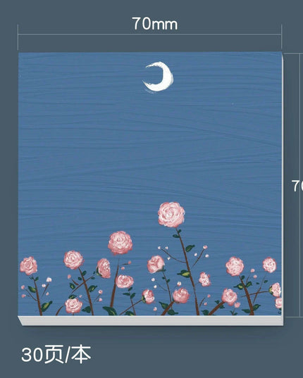 Serene Landscapes Sticky Note Pads for Effortless Organization