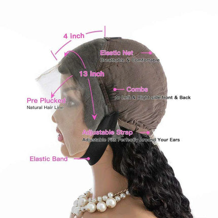 Confidence Boost Chestnut Brown 13x4 Lace Front Wig - Effortless Elegance and Style