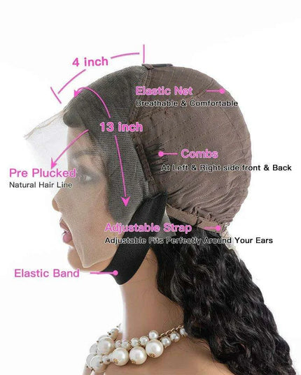 Confidence Boost Chestnut Brown 13x4 Lace Front Wig - Effortless Elegance and Style