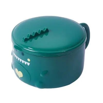 Dino Steel Noodle Bowl Set - Multi-functional Lunch Box