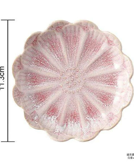 Elegant Japanese Floral Ceramic Sauce Bowl - Perfect for Dipping and Condiment Serving