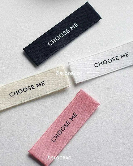 Premium Custom Woven Brand Labels for Fashion Apparel