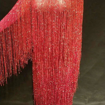 Glamorous Fringe Jazz Dance Ensemble - Perfect for Nightlife Performances