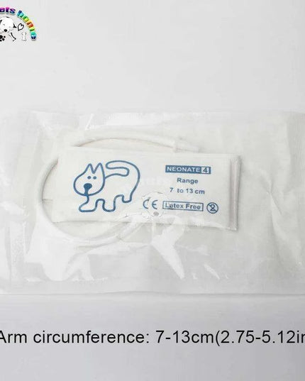 Versatile Adjustable Blood Pressure Cuff Set for Newborn Pets - Multiple Size Options for Precise Measurements