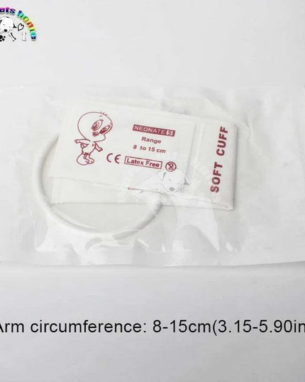 Versatile Adjustable Blood Pressure Cuff Set for Newborn Pets - Multiple Size Options for Precise Measurements