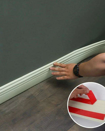 NBR Foam Self-Adhesive Wall Edging for Stylish Protection and Aesthetic Upgrade