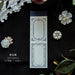 Byzantine Blossom: 50-Piece Floral Memo Pad Set for Sophisticated Note-Taking