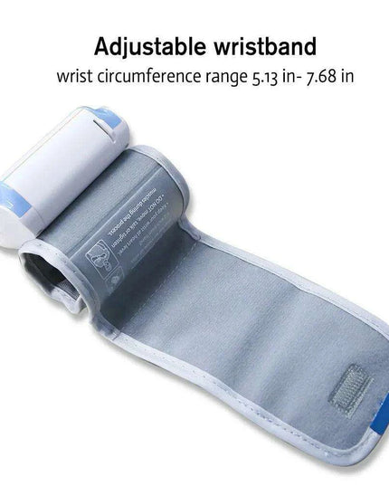 Wrist-Fit Digital Blood Pressure & Heart Rate Tracker for Optimal Health Monitoring