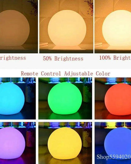 Sleek LED Orb Floor Lamp for Cozy Modern Home Lighting