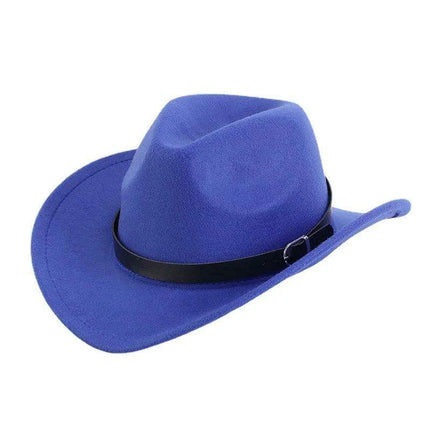 Stylish Unisex Felt Fedora - Winter & Autumn Cowboy Hat for All Occasions