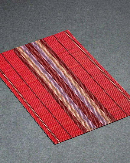 Sustainable Bamboo Dining Set – Elegant, Waterproof, and Heat-Resistant Placemats and Coasters for Every Occasion