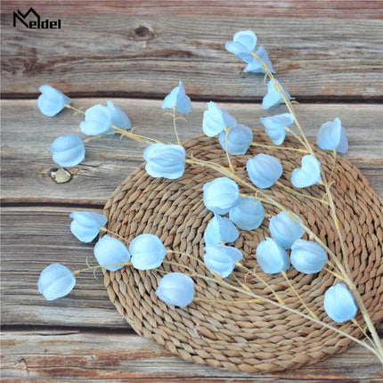 Meldel Silk Gooseberry Flower Arrangement - 3 Forks, Realistic Decor