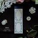 Byzantine Blossom: 50-Piece Floral Memo Pad Set for Sophisticated Note-Taking