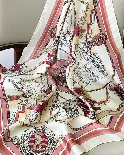 Chic Silk Head Wrap - A Stylish Essential for Women