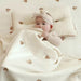 Baby Bear Cotton Blanket - Adorable Embroidered Sleep Wrap for Infants