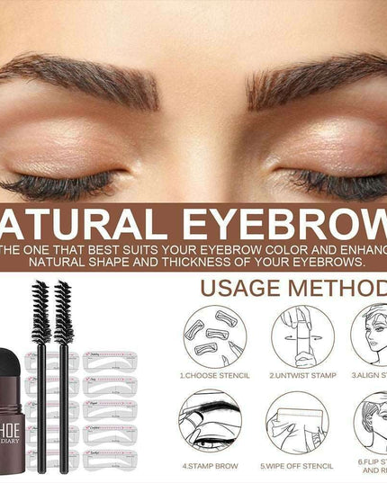Eyebrow Shaping Stamp Kit for Flawless Brows