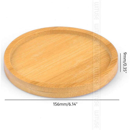 Bamboo Elegance: Rustic Multi-Functional Tray for Home Decor