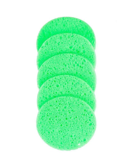 Natural Wood Pulp Facial Sponge Set - Essential Skincare Tools