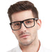 Square Frame Reading Glasses for Stylish Men