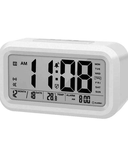 Digital Talking Alarm Clock with Temperature Display and Snooze Function for Kids