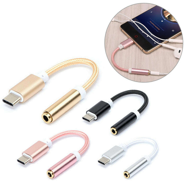 Headphone Audio Conversion Mobile Phone Adapter Cable..