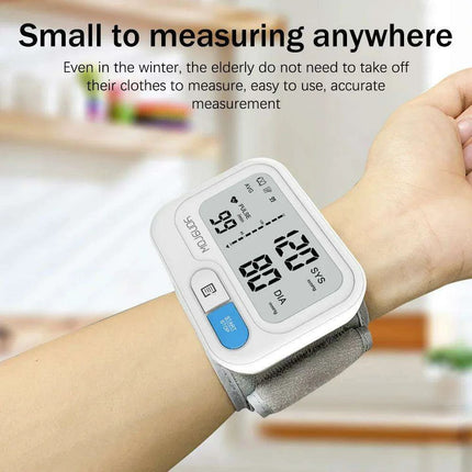 HealthMate Portable Blood Pressure & Heart Rate Monitoring Device - Your Go-To Health Assistant - Très Elite