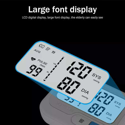 HealthMate Portable Blood Pressure & Heart Rate Monitoring Device - Your Go-To Health Assistant - Très Elite