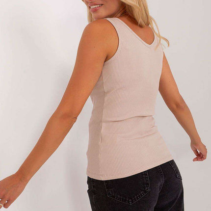 Heartbeat Chic Ribbed Tee - Très Elite